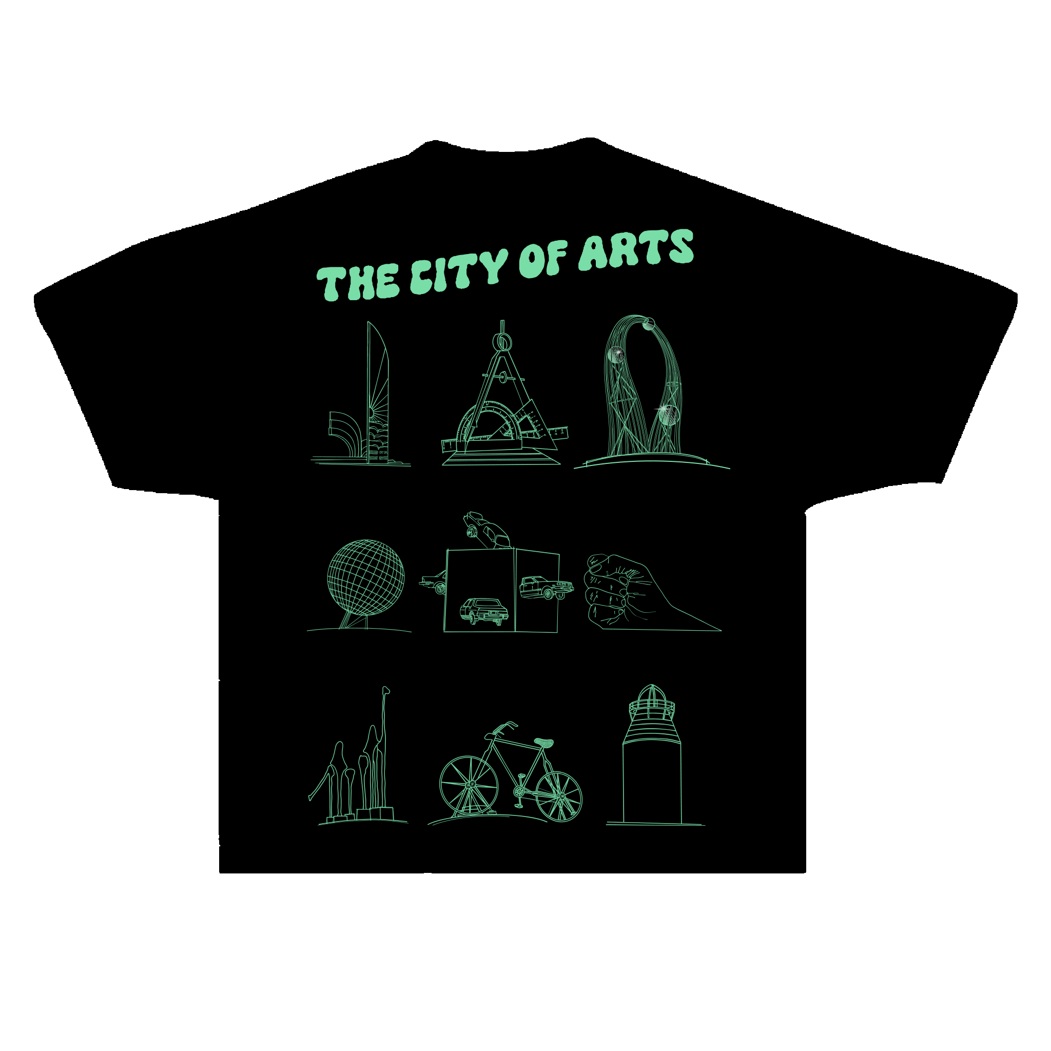 18Pieces - City Of Arts v2 Black